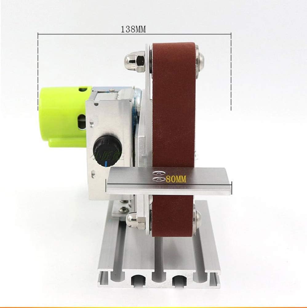 Electric Mini DIY Micro Belt Machine Polishing Sanding Machine Bench Sander Tool