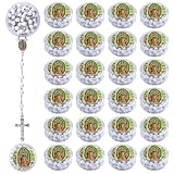 Facile à transporter : chaque chapelet est livré dans sa propre boîte de protection, ce qui le rend facile à transporter dans une poche ou un sac à main. Cela permet une prière pratique et facile à transporter et garantit que les chapelets restent démêlés et protégés, prêts pour une utilisation dévotionnelle à tout moment.