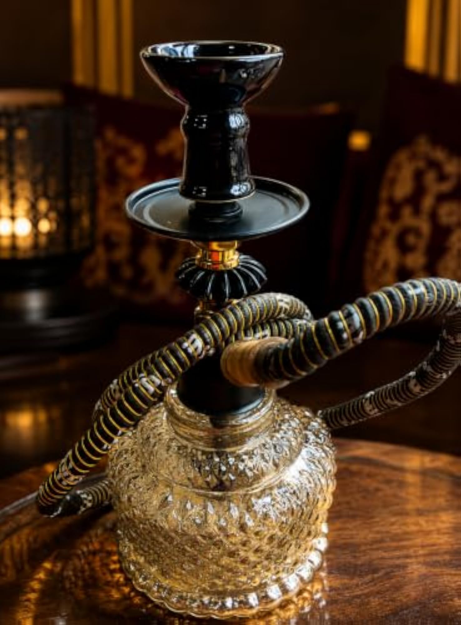 Hookah Shisha Set with Glass Base