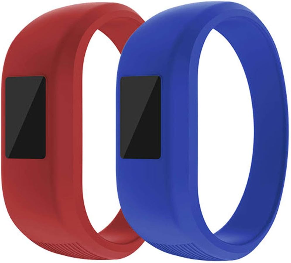 Compatible for Garmin Vivofit 3/JR/JR.2 Bands, Soft Silicon Wristband Strap Replacement Bands for Garmin Vivofit JR/Vivofit JR.2/Vivofit 3, Small and Large