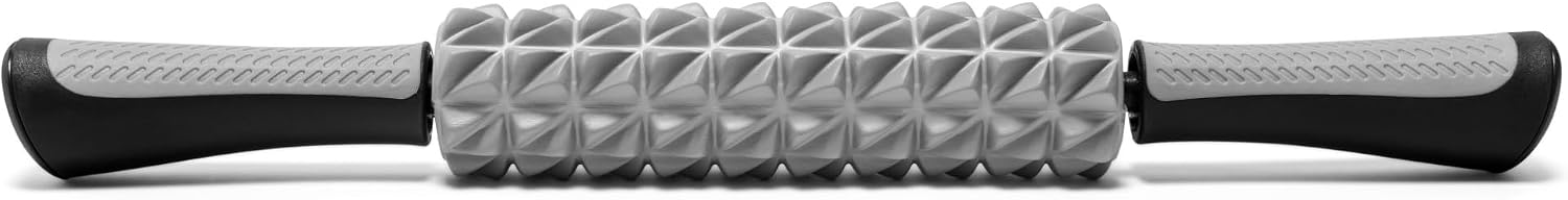 TriggerPoint Foundation Handheld Foam Massage Roller, Self Massage Tool for Muscle Recovery, Soreness Relief, Portable EVA Foam Massager for Back, Legs, and Arms, Beginner-Friendly, Easy to Clean