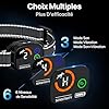 Collier Anti Aboiement Chiens,Modes Son/Vibration/Vibration Forte, Détection Intelligente des Aboiements, Rechargeable, Étanche IP67, pour Petit et Gros Chien (Black) #2