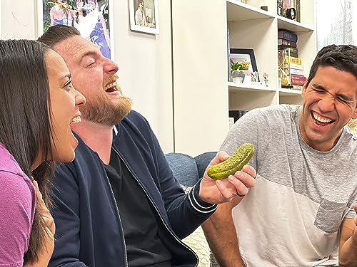DR DINGUS Yodeling Pickle (1 Pickle) Sings Dill-lightful Musical Yodel Song – Hilarious Laughs – Singing Novelty Gag Gift for Friends Family Coworkers Office Students Classroom