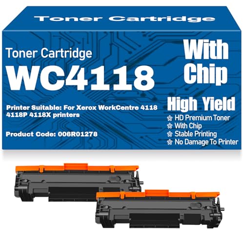 Toner noir compatible Xerox 006R01278 haute capacité WorkCentre 4118