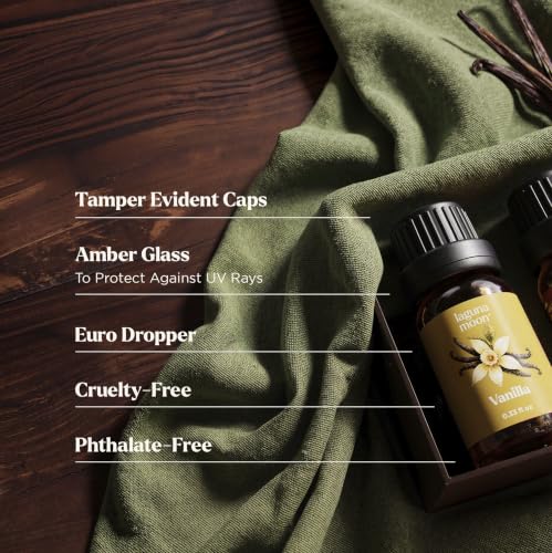 Image of Lagunamoon Fall Essential Oils Set for Diffuser for Home 6 x 10ml