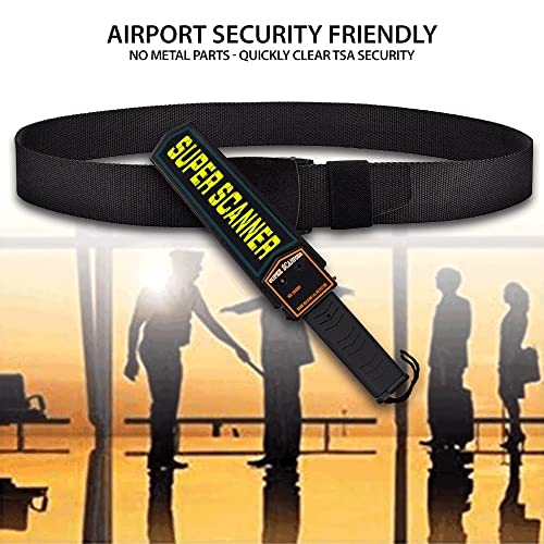 EcoGear FX Nylon Belts for Men - Adjustable Canvas Tactical Men Belt With Plastic Buckle 1.5 inch Width3