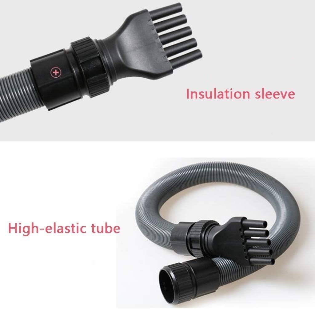 Dog Dryer 2200W Professional Dog Cat Hairdryers Flexible Hose Low Noise Adjustable Temperature with 3 Nozzles