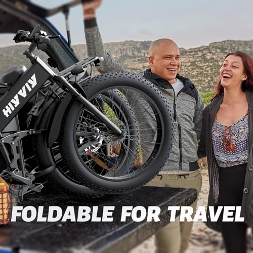 HiyViy HW026 Electric Bike for Adults, Peak 3000W Foldable Electric Bike - image 7
