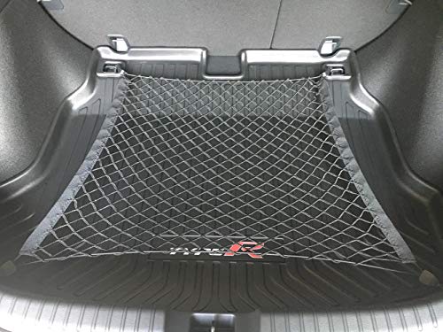 Trunknets Inc Floor Style Trunk Cargo Net For Honda Civic Hatchback 5 Door 2017 2018 2019 2020 2021 #TOP3