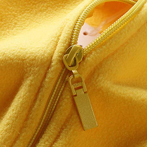 LittleSpring フリースベスト キッズ もこもこ アウター 軽