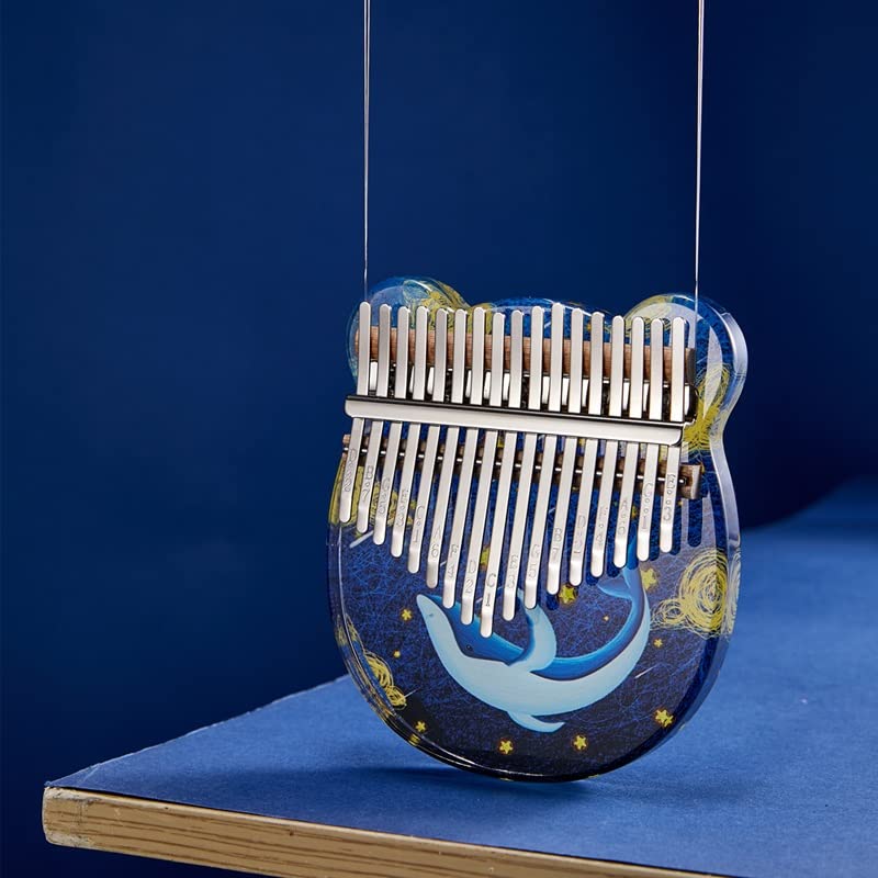 Amazon | WWWLLL KALIMBA 17 21キーデザインクリスタルカリンバ