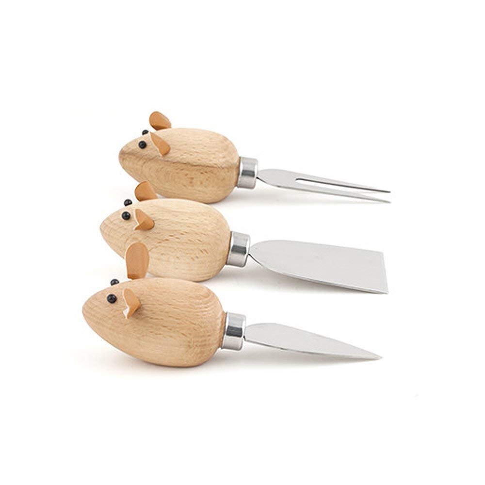 Mouse Cheese Knives, Set of 3