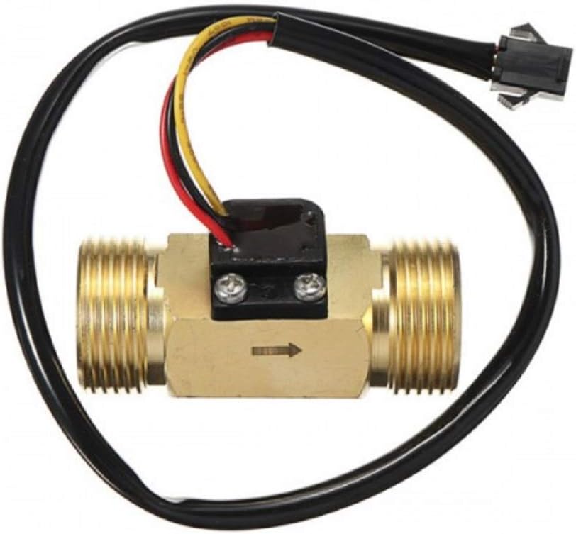 G3/4 Thread Water Flow Sensor Switch Control Meter Flowmeter 1-30L/min SEN-HZ43WB