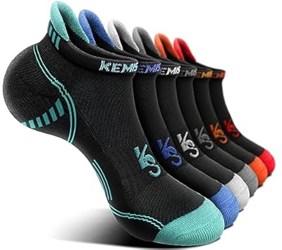KEMISANT Calcetines Tobilleros Hombre 6 Pares, Calcetines Cortos Deporte Running Ciclismo Hombre(6Pares,39-42) | Ya disponible en tu tienda friki favorita! En mundofriki.es!