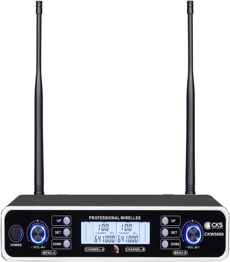 CKS ACOUSTICS Dual Handheld Wireless Microphone - CKW-5000