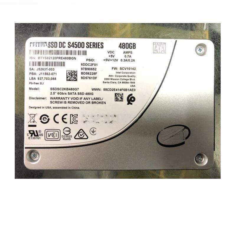 Amazon.com: for S4500 480G FH49G 2.5 SATA SSDSC2KB480G7R SSD