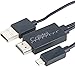 Produktbild Callstel USB auf HDMI: MHL-Adapter für Full-HD-Bild- & 7.1-Audio-Übertragung per HDMI, 1,8 m (Micro USB zu HDMI)