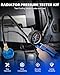 Orion Motor Tech Coolant Pressure Tester Kit, 19pc Radiator Pressure Tester Kit with 15 Radiator Adapters & Wrench, Cooling System Pressure Tester Kit with Vacuum Pump & Probe Thermometer