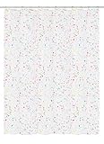 Kleine Wolke Duschvorhang Confetti, 180x200 cm, Multicolor
