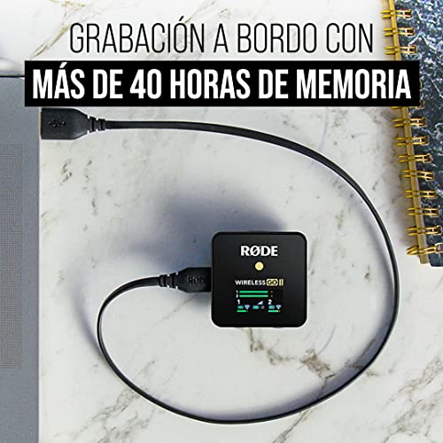 RØDE Wireless Go II micrófono inalámbrico doble canal transmisor negro 6