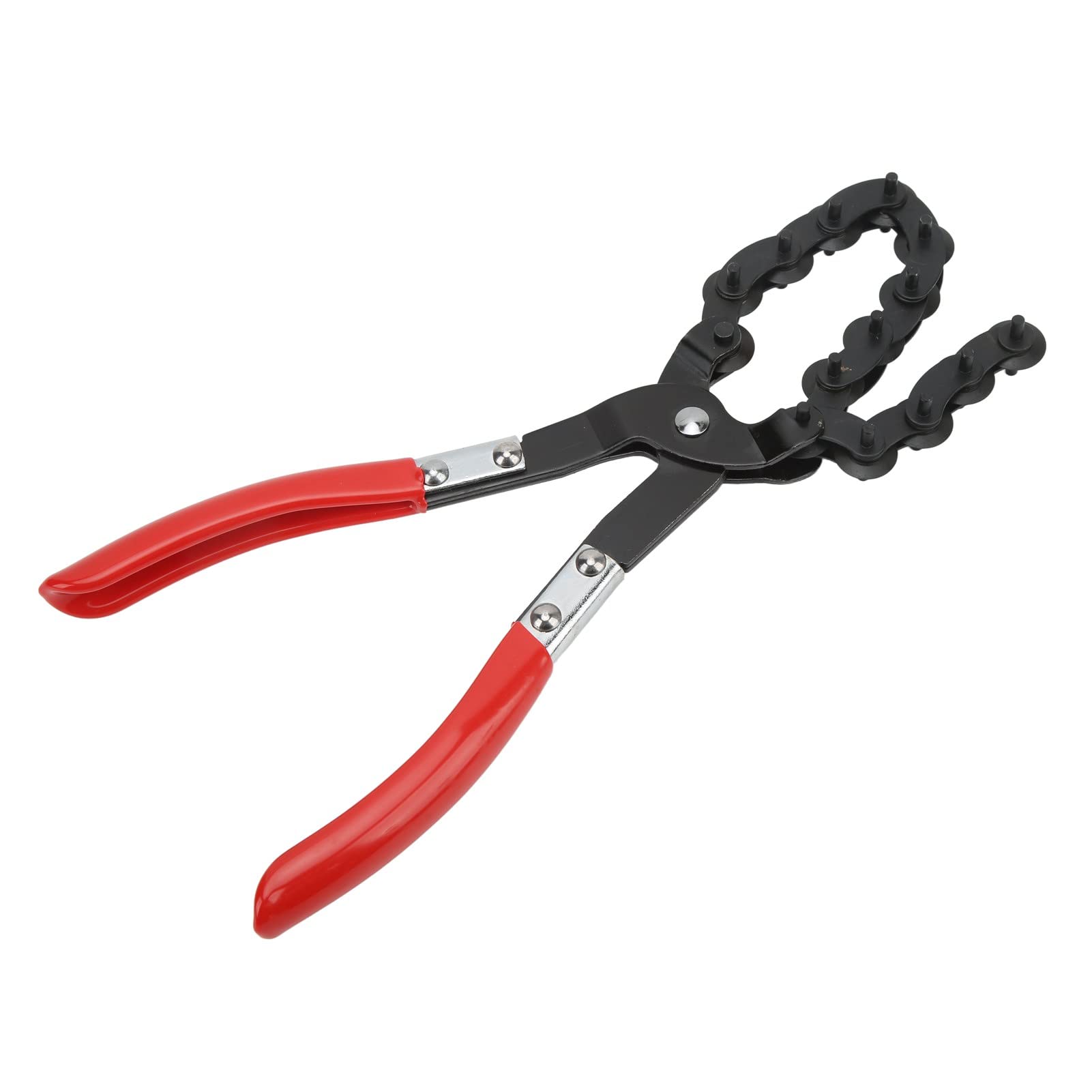 14 Wheel Pipe Tailpipe Cutter Plier, Universal Auto Repair Tool for PVC Copper Tube, Chain Type with sturdy Metal Construction, Cutting Diameter 0.75 3in