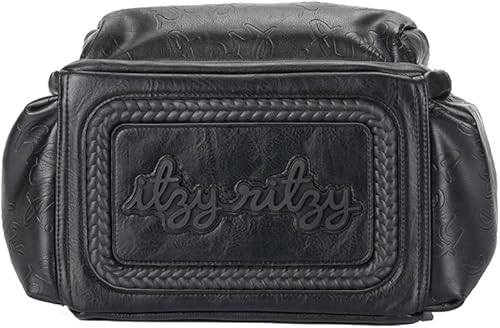 Miniatura 9 de Itzy Ritzy Mochila para pañales  Mochila para pañales Boss Plus de gran capacidad con 19 bolsillos, cambiador, clips para cochecito y cómodas