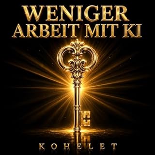 Weniger arbeit mit ki cover art