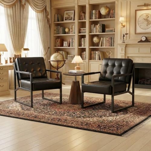 Sillón ergonómico plegable negro miniatura 1