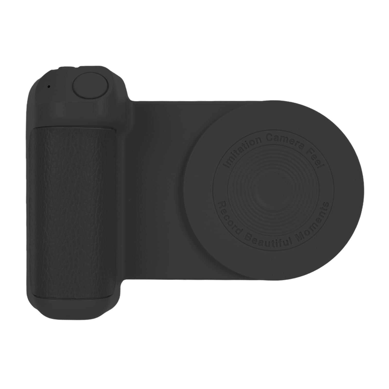 Bewinner Magnetic Camera Handle Bluetooth Bracket, Cell Phone Selfie Grip with Wireless Remote Control, Adjustable Phone Holder for Vlogging and Videos (Black)