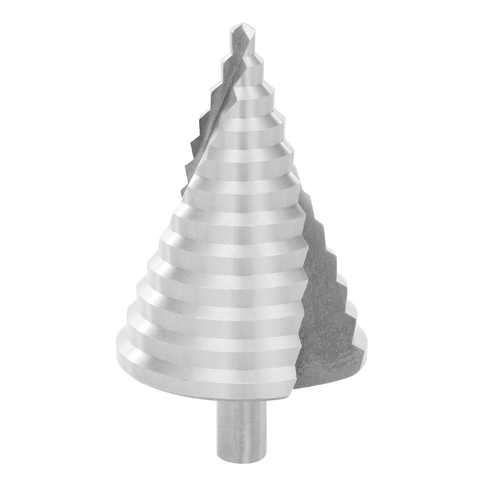 Broca escalonada HSS con revestimiento de titanio, diámetro 6-60 mm, broca cónica para PVC, madera, plásticos
