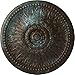 Ekena Millwork CM29SPBBS Springtime Ceiling Medallion, 29 3/8"OD x 2 7/8"P, Hand-Painted Bronze Blue Patina