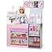 Barbie You Can Be Barista Doll with Cafe, Play Set with Smoothie Machine and Coffee, Counter, Shelf and Bar Accessories, Toy Professions +3 Years (HXN94)