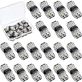 15 Stücke Niederspannung I Hahn Kabelstecker 2 Polige 2 Wege Universal Compact I Förmige Klemmen ohne Abisolieranforderung Werkzeugloser Universal Compac Klemmen Kabelanschluss Kit für 18-22 AWG