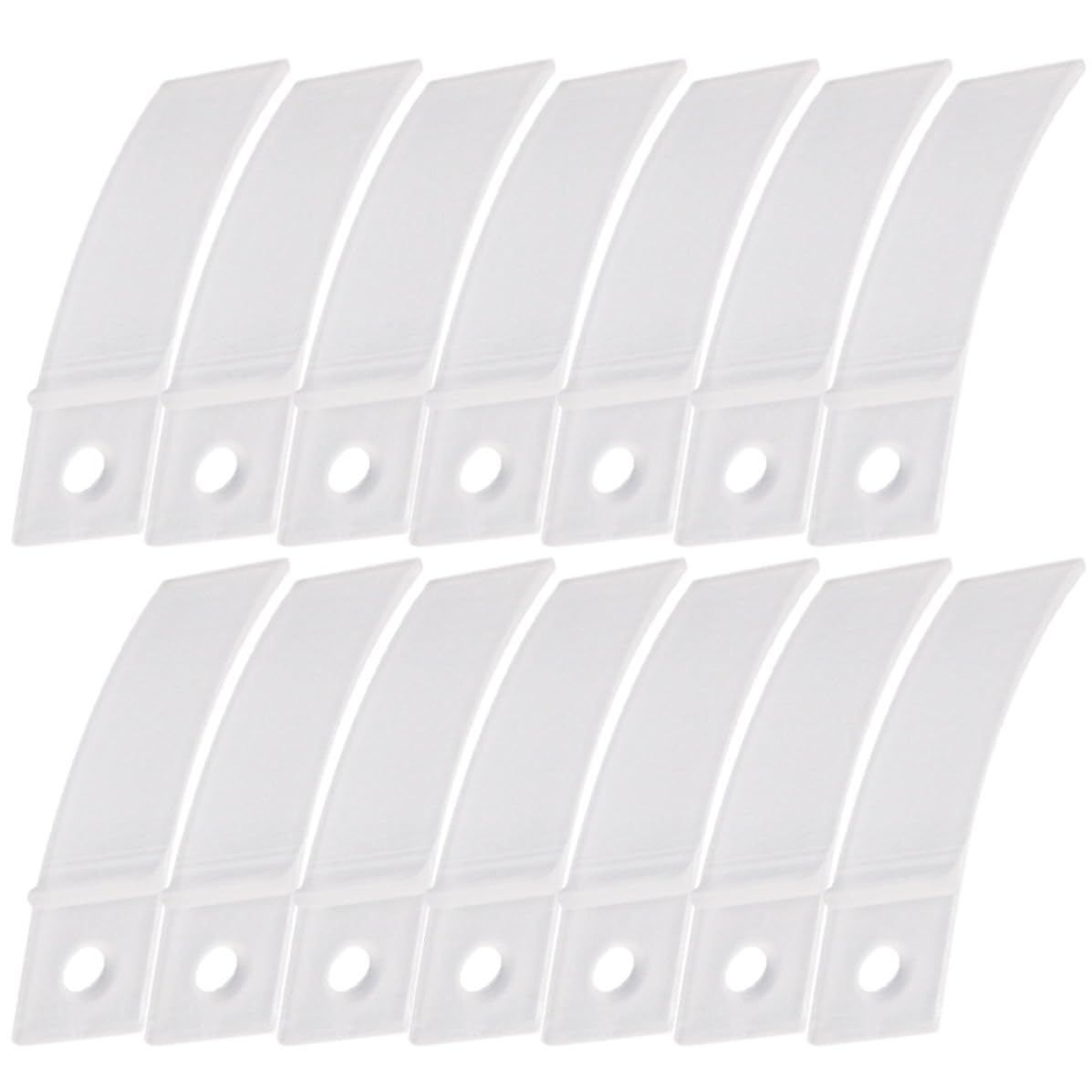 DECHOUS 200 topes de PVC antideslizantes para muebles con tornillos incluidos