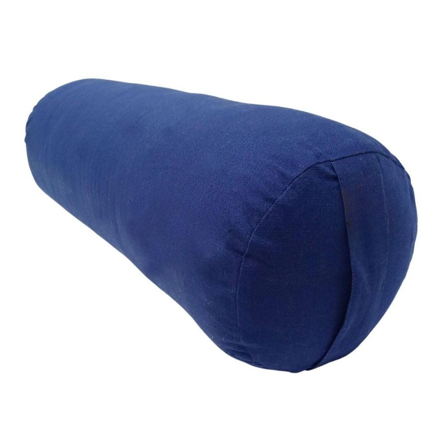 Bolster de Yoga cylindrique Coton et Kapok Bio 70 x 20 cm