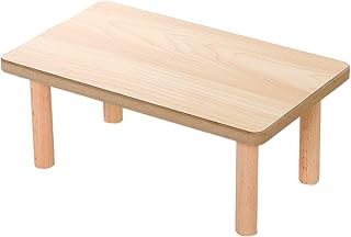 DEFKIYT Waterproof Wooden Hamster Platform - Large 9.84x5.9in Play Stand with Pillars for Gerbils, Syrian Hamsters, Chinchillas & Small Pets