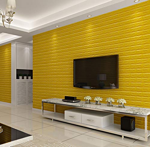 10 PCS Carta da Parati Mattoni 3D 60x60cm