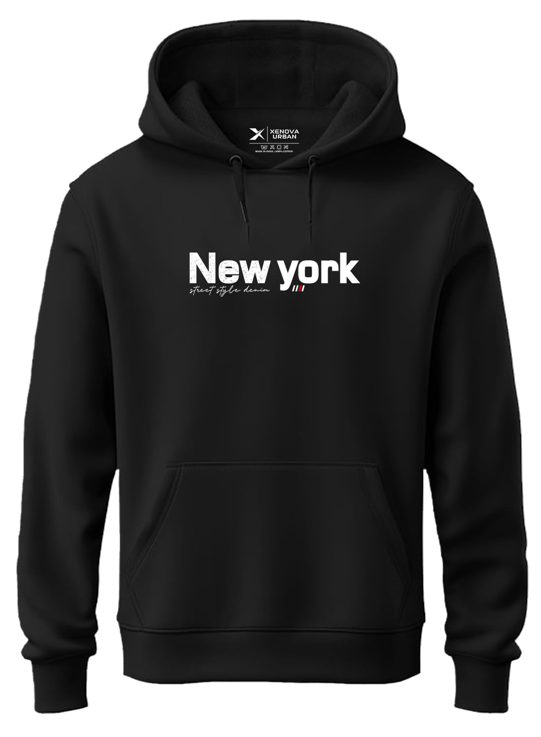 xenovaurban Hoodie for Men/Women | Unisex fit Cotton Fleece Hooded Sweatshirt - NEWY1-picture-12