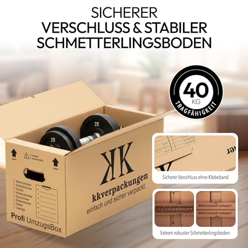 Cartons professionnels XXL structure double ondulation robuste - 4