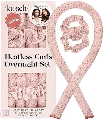 Kitsch Satin Heatless Curlers Set