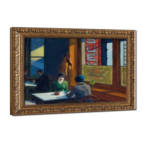 Impression sur toile Chop Suey Edward Hopper cadre suspendre mur vide