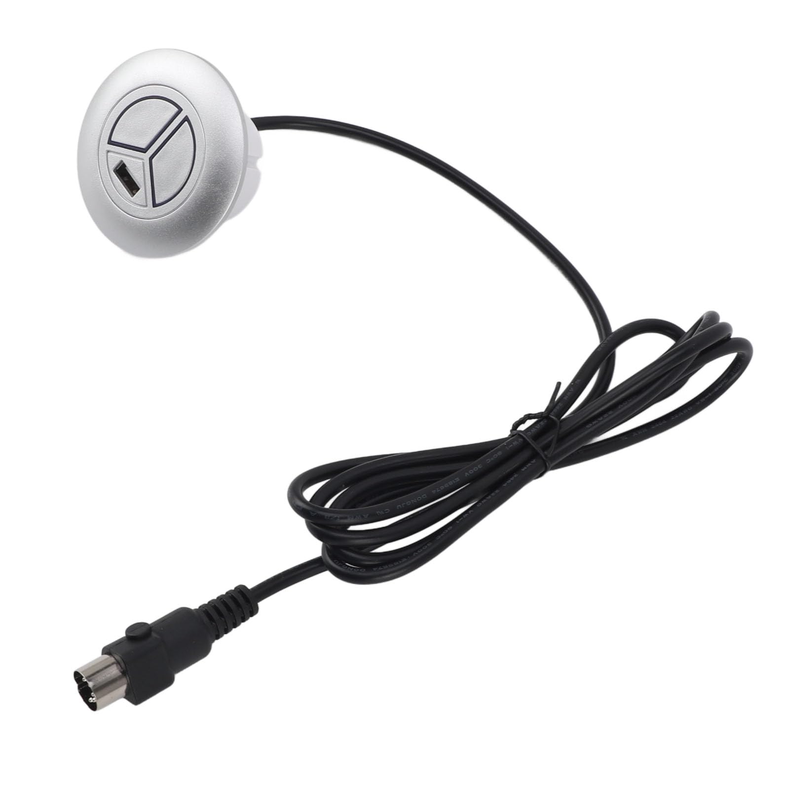 Interruttore Reclinabile Elettrico Manuale A 2 Pulsanti - Telecomando Con Spinotto Rotondo A 5 Pin Per Poltrone Elevabili E Divani (Med-Lift, Pride, Golden)
