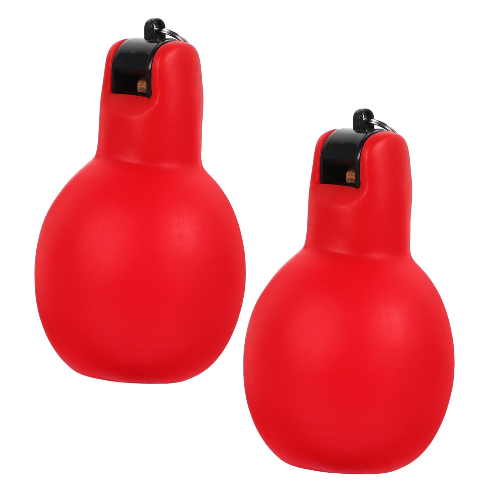 Yardwe Sifflet Extérieur Sifflet du Sifflet à Main pour Entraîneurs Sifflets De Fête Sifflet d'urgence Sifflet De Survie Portatif Sifflets à Presser à La Main PVC