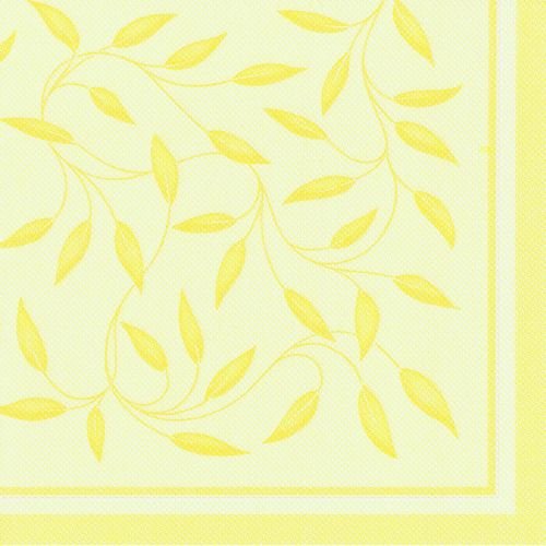 Servilletas Royal Collection de 40x40 cm, 250 unidades en color amarillo mediterráneo