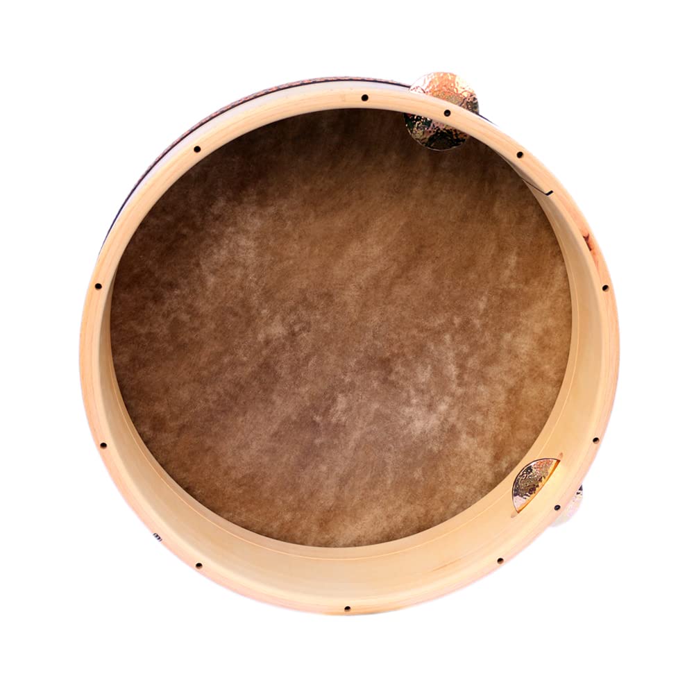 Amazon.com: Professional Tunable Turkish Deep Bendir With Cymbals