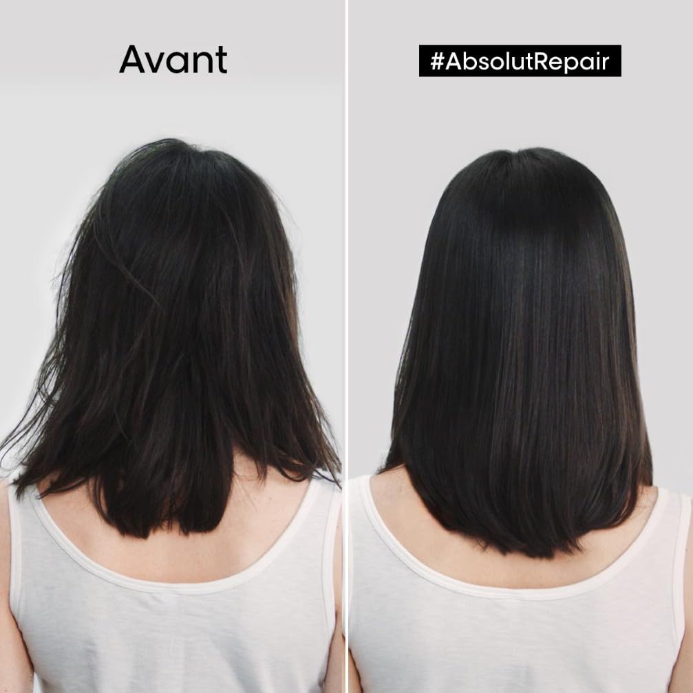 L'OREAL PROFESSIONNEL - Restructuration Instantanée - Absolut Repair Golden - Cheveux Secs & Abîmés - Répare & Protège Intensément - 7x Plus de Brillance