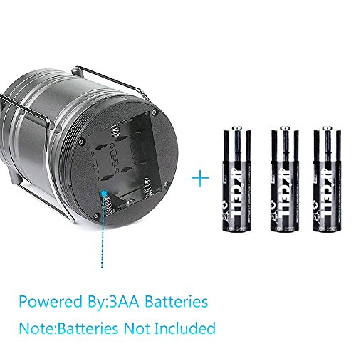 2 Pack Camping Lantern 500 Lumens Collapsible Portable Led Lantern For Emergency, Hurricane, Storms, Outage #TOP2