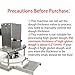 ZIJINGM Electric Pizza Dough Press Machine, Commercial Dough Roller Sheeter,Pizza Dough Press Machine, Dough Pastry Manual Press Machine for Pizza Crusts and Meatloaf