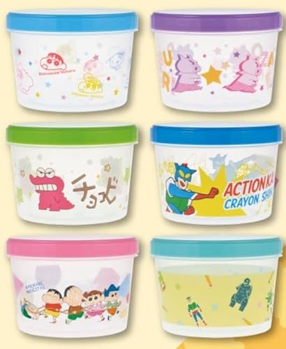 一番くじ クレヨンしんちゃん ほっほーいまたまたオラたち登場だゾD賞 ストックコンテナ 全6種セット