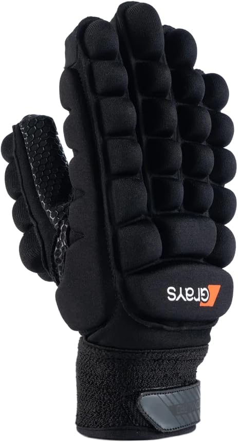 GRAYS Guantes de hockey sobre césped al aire libre Black Left X Small | International Pro